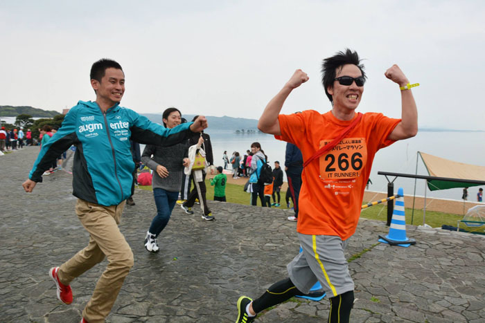 第1回松江しんじ湖温泉グルメリレーマラソン